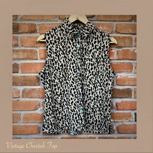 Vintage Cheetah Top